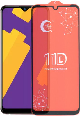 A-Allin1 Edge To Edge Tempered Glass for Vivo Y90, (G-TEL Premium Branded Edge To Edge Full Glue )(Pack of 1)