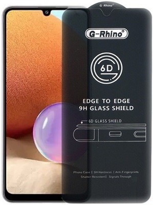 Bigil Edge To Edge Tempered Glass for Samsung Galaxy A32, (Premium G-Rhino 6D Sensitive Touching Edge to Edge Tempered Glass With Camera Open Cut)(Pack of 1)