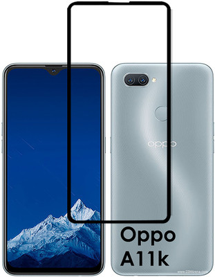 Flipkart SmartBuy Edge To Edge Tempered Glass for Oppo A11k(Pack of 1)