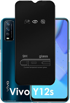 Flipkart SmartBuy Edge To Edge Tempered Glass for Vivo Y12s 2021(Pack of 1)