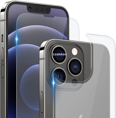 CASEKOO Front and Back Screen Guard for iPhone 13 Pro Max(Pack of -2)