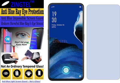 ZINGTEL Impossible Screen Guard for OPPO RENO2 Z (Impossible UV AntiBlue Light)(Pack of 1)