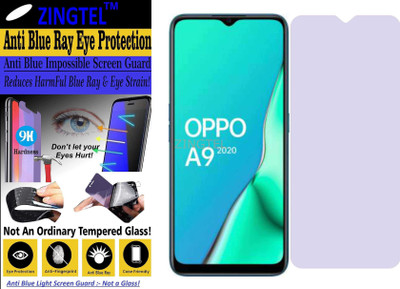 ZINGTEL Impossible Screen Guard for OPPO A9 2020 (Impossible UV AntiBlue Light)(Pack of 1)