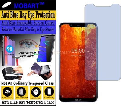 MOBART Impossible Screen Guard for NOKIA TA-1121 (NOKIA 8.1) (Impossible UV AntiBlue Light)(Pack of 1)