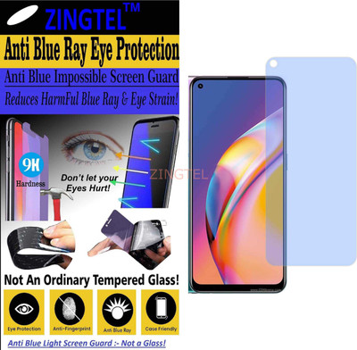 ZINGTEL Impossible Screen Guard for OPPO RENO 5F (Impossible UV AntiBlue Light)(Pack of 1)