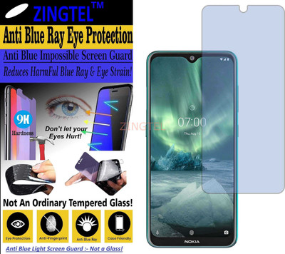 ZINGTEL Impossible Screen Guard for NOKIA 7.2 (Impossible UV AntiBlue Light)(Pack of 1)