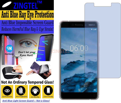 ZINGTEL Impossible Screen Guard for NOKIA 6.1 (Impossible UV AntiBlue Light)(Pack of 1)