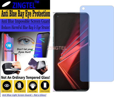 ZINGTEL Impossible Screen Guard for OPPO K9 (Impossible UV AntiBlue Light)(Pack of 1)