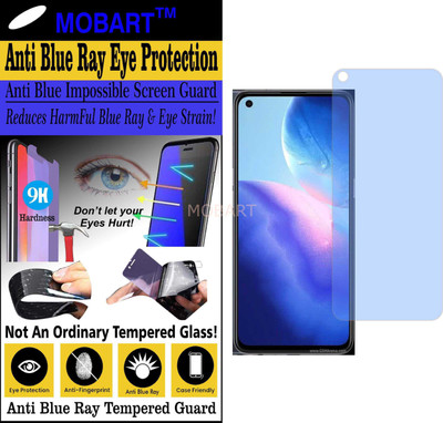 MOBART Impossible Screen Guard for OPPO RENO 5 5G PEGM00 (Impossible UV AntiBlue Light)(Pack of 1)