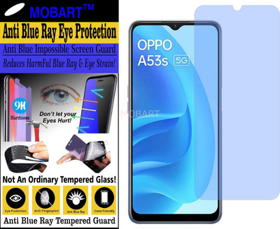 MOBART Impossible Screen Guard for OPPO A53S 5G (Impossible UV AntiBlue Light)(Pack of 1)