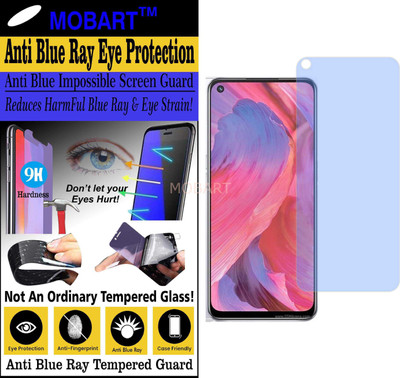 MOBART Impossible Screen Guard for OPPO A74 5G CPH2197 (Impossible UV AntiBlue Light)(Pack of 1)