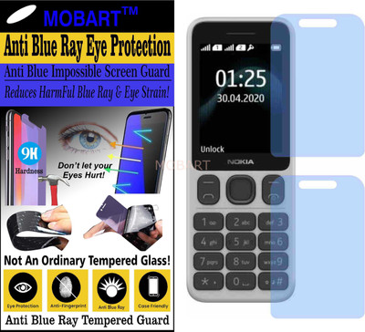 MOBART Impossible Screen Guard for NOKIA 125 (Impossible UV AntiBlue Light)(Pack of 1)