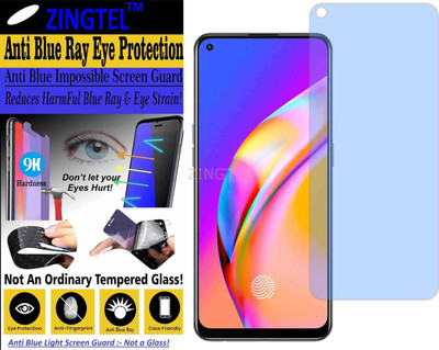 ZINGTEL Impossible Screen Guard for OPPO CPH2285 (Impossible UV AntiBlue Light)(Pack of 1)