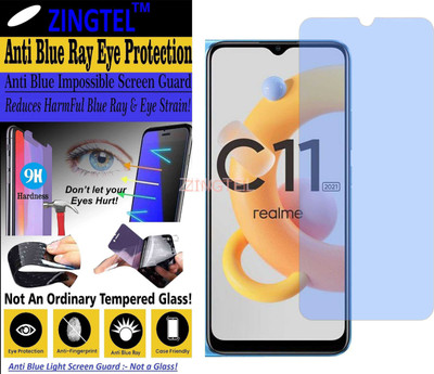 ZINGTEL Impossible Screen Guard for REALME RMX3231 (Impossible UV AntiBlue Light)(Pack of 1)
