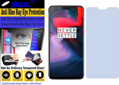 ZINGTEL Impossible Screen Guard for ONEPLUS 6 (Impossible UV AntiBlue Light)(Pack of 1)