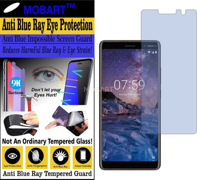 MOBART Impossible Screen Guard for NOKIA 7 PLUS (Impossible UV AntiBlue Light)(Pack of 1)