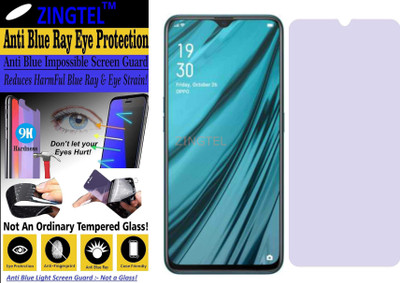 ZINGTEL Impossible Screen Guard for OPPO A9 (Impossible UV AntiBlue Light)(Pack of 1)