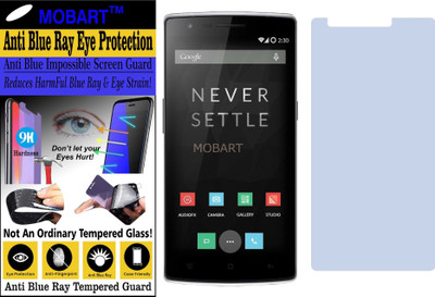 MOBART Impossible Screen Guard for ONEPLUS ONE (Impossible UV AntiBlue Light)(Pack of 1)