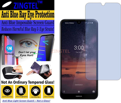 ZINGTEL Impossible Screen Guard for NOKIA 3V (Impossible UV AntiBlue Light)(Pack of 1)