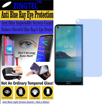 ZINGTEL Impossible Screen Guard for NOKIA C20 (Impossible UV AntiBlue Light)(Pack of 1)