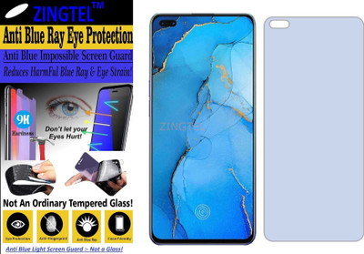 ZINGTEL Impossible Screen Guard for OPPO RENO3 PRO (Impossible UV AntiBlue Light)(Pack of 1)