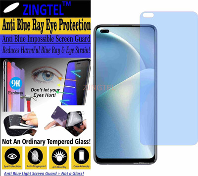 ZINGTEL Impossible Screen Guard for OPPO RENO4 F (Impossible UV AntiBlue Light)(Pack of 1)