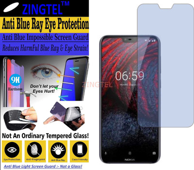 ZINGTEL Impossible Screen Guard for NOKIA X6 (6.1PLUS) (Impossible UV AntiBlue Light)(Pack of 1)