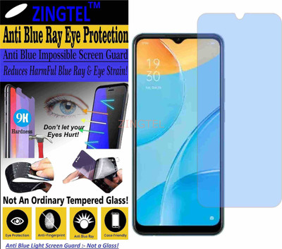 ZINGTEL Impossible Screen Guard for OPPO A15S (Impossible UV AntiBlue Light)(Pack of 1)