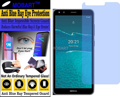 MOBART Impossible Screen Guard for NOKIA C1 2ND EDITION (Impossible UV AntiBlue Light)(Pack of 1)