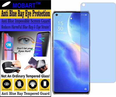 MOBART Impossible Screen Guard for OPPO RENO5 PRO PLUS 5G (Impossible UV AntiBlue Light)(Pack of 1)