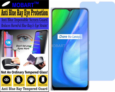 MOBART Impossible Screen Guard for REALME Q2I (Impossible UV AntiBlue Light)(Pack of 1)