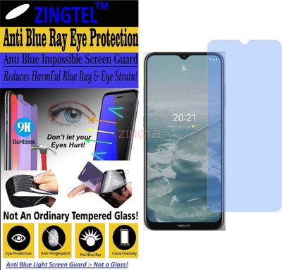 ZINGTEL Impossible Screen Guard for NOKIA G20 (Impossible UV AntiBlue Light)(Pack of 1)