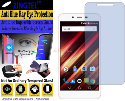 ZINGTEL Impossible Screen Guard for PANASONIC ELUGA PULSE X (Impossible UV AntiBlue Light)(Pack of 1)