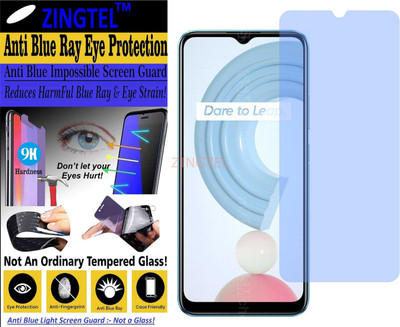 ZINGTEL Impossible Screen Guard for REALME C21Y (Impossible UV AntiBlue Light)(Pack of 1)