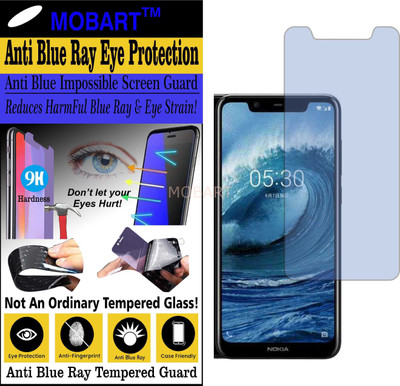 MOBART Impossible Screen Guard for NOKIA X5 (Impossible UV AntiBlue Light)(Pack of 1)