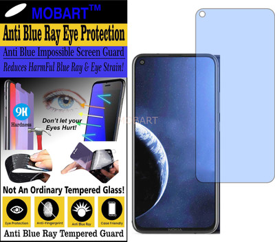 MOBART Impossible Screen Guard for NOKIA 8.1 PLUS (Impossible UV AntiBlue Light)(Pack of 1)