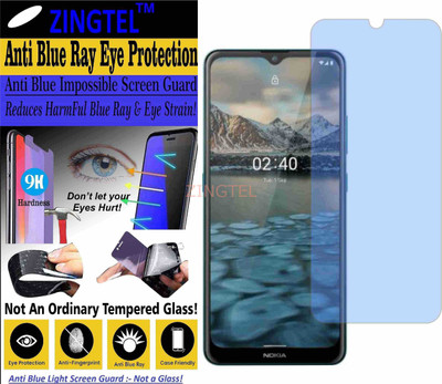 ZINGTEL Impossible Screen Guard for NOKIA 2.4 (Impossible UV AntiBlue Light)(Pack of 1)