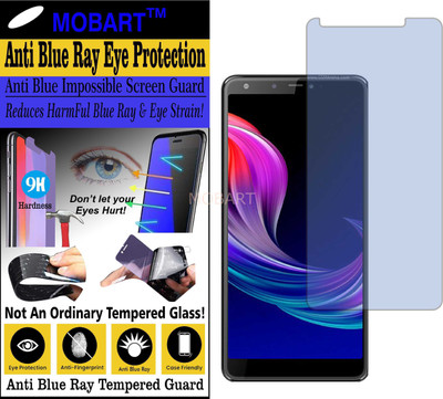 MOBART Impossible Screen Guard for PANASONIC ELUGA RAY 600 (Impossible UV AntiBlue Light)(Pack of 1)
