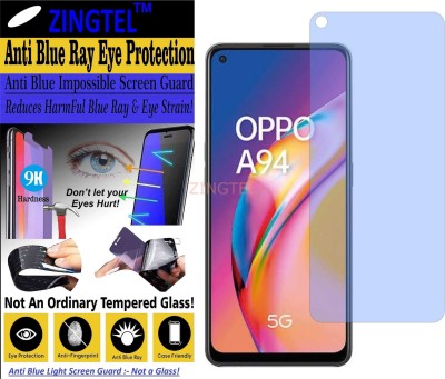 ZINGTEL Impossible Screen Guard for OPPO A94 5G (Impossible UV AntiBlue Light)(Pack of 1)