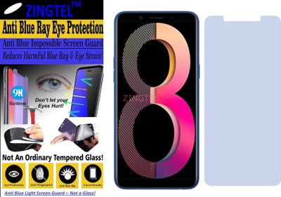 ZINGTEL Impossible Screen Guard for OPPO A83 PRO (Impossible UV AntiBlue Light)(Pack of 1)
