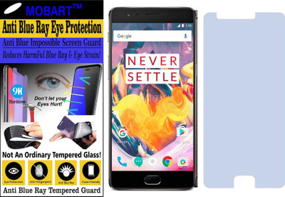 MOBART Impossible Screen Guard for ONEPLUS 3T (Impossible UV AntiBlue Light)(Pack of 1)