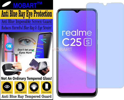 MOBART Impossible Screen Guard for REALME C25S (Impossible UV AntiBlue Light)(Pack of 1)