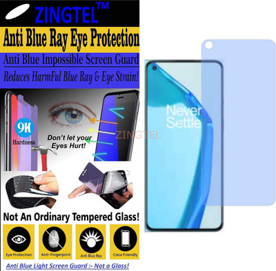 ZINGTEL Impossible Screen Guard for ONEPLUS 9R 5G (Impossible UV AntiBlue Light)(Pack of 1)