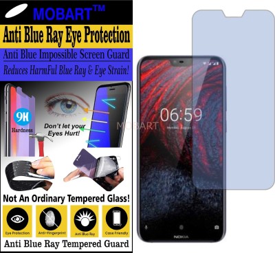 MOBART Impossible Screen Guard for NOKIA X6 (6.1PLUS) (Impossible UV AntiBlue Light)(Pack of 1)