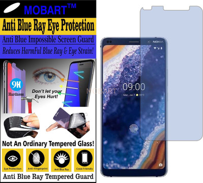 MOBART Impossible Screen Guard for NOKIA TA-1087 (NOKIA 9 PUREVIEW) (Impossible UV AntiBlue Light)(Pack of 1)