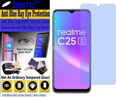 ZINGTEL Impossible Screen Guard for REALME C25S RMX3197 (Impossible UV AntiBlue Light)(Pack of 1)