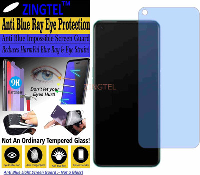 ZINGTEL Impossible Screen Guard for OPPO A73 5G (Impossible UV AntiBlue Light)(Pack of 1)
