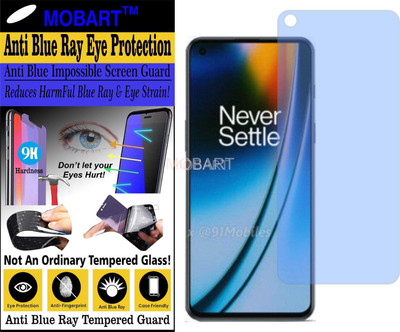 MOBART Impossible Screen Guard for ONE PLUS NORD 2 5G (Impossible UV AntiBlue Light)(Pack of 1)