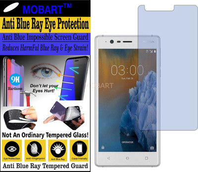 MOBART Impossible Screen Guard for NOKIA 3 (Impossible UV AntiBlue Light)(Pack of 1)