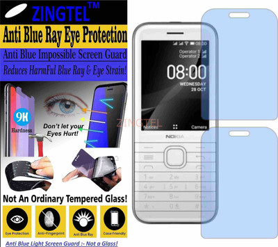 ZINGTEL Impossible Screen Guard for NOKIA 8000 4G (Impossible UV AntiBlue Light)(Pack of 1)